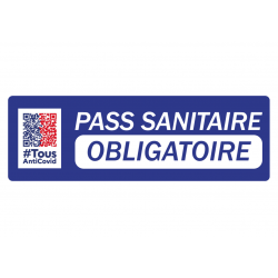 Pass sanitaire obligatoire