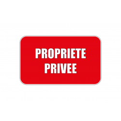 Autocollant Propriété privée, sticker