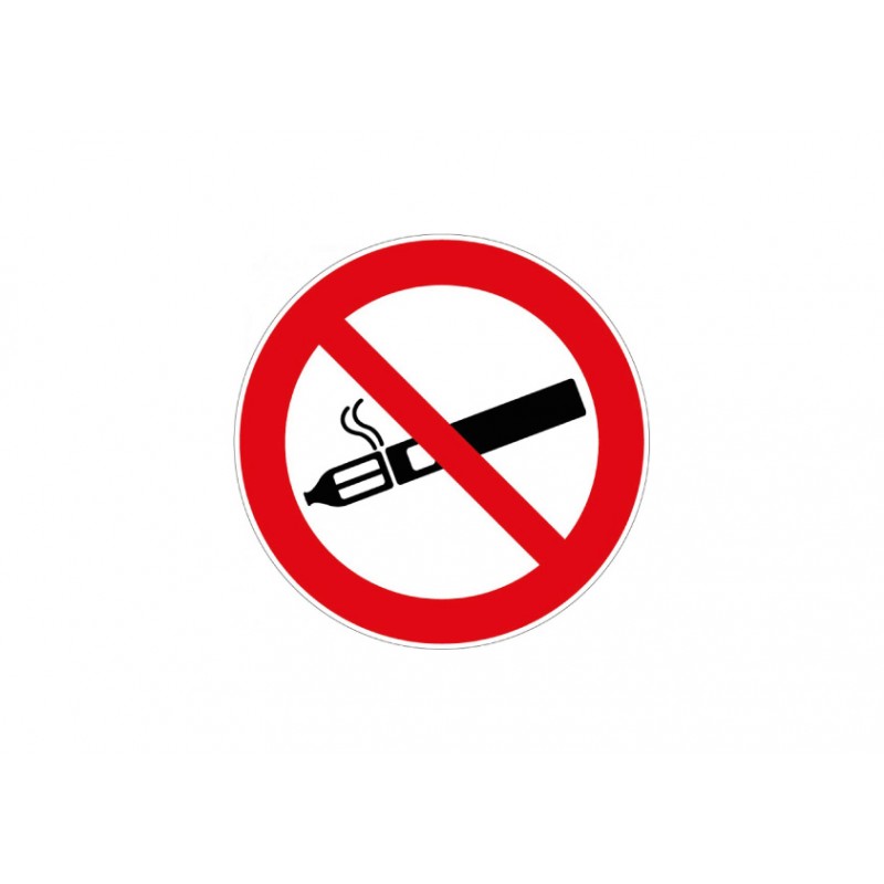 Interdit de vapoter sticker autocollant, vapotage interdit, cigarette électronique interdite